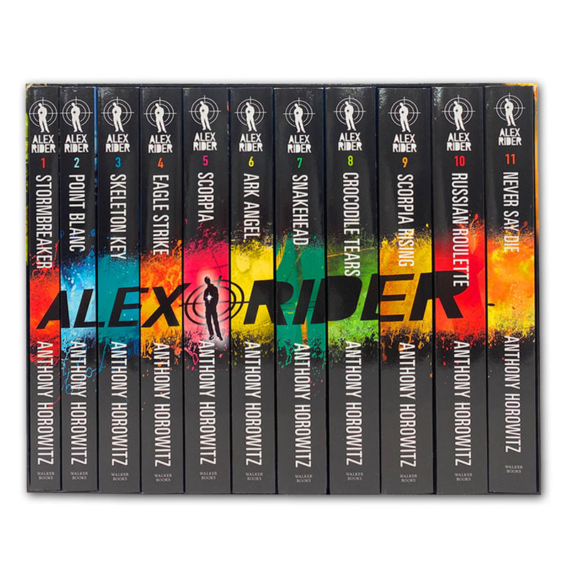 Alex Rider 11-Book Box Set by Anthony Horowitz |Action-Packed Children's Adventure Series with Mystery,Thrillers & Suspense for Young Readers & Kids