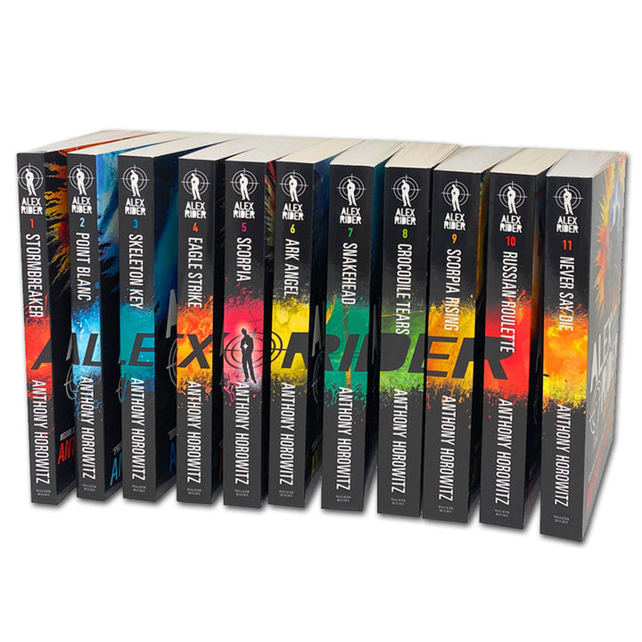 Alex Rider Hardback Alex Rider Adventure Series: 11 Books in Paperback by Anthony Horowitz ...
