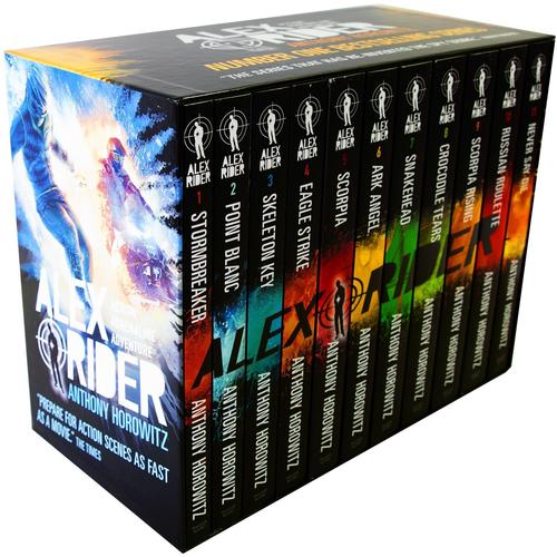 Alex Rider Books Collection Alex Rider Adventure Series: 11 Books in Paperback by Anthony Horowitz ...