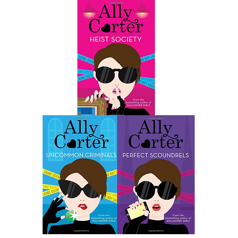 Ally Carter Collection Heist Society 3 Books Set