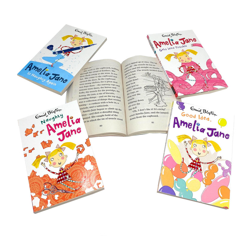 Enid Blyton Amelia Jane Collection 5 Books Box Set Pack Naughty Amelia Jane
