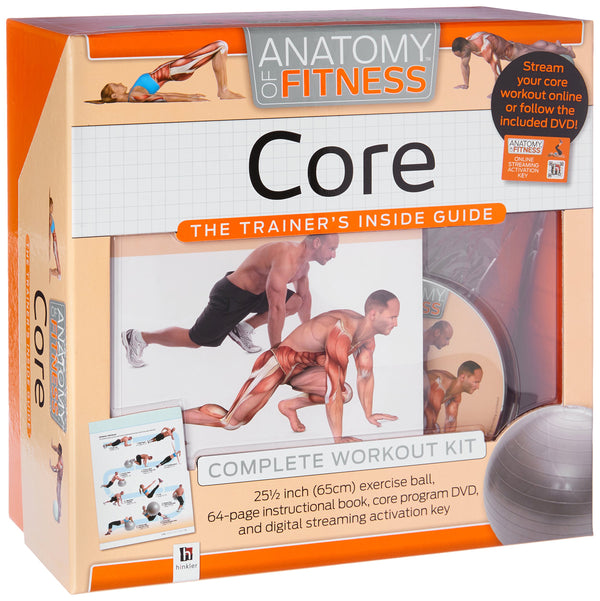 Anatomy Of Fitness Core The Trainer's Inside Guide Complete Workout Kit