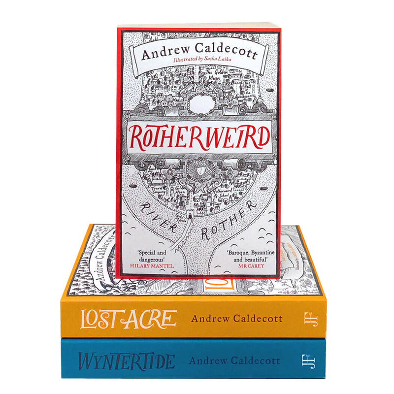 Andrew Caldecott 3 Book Set Collection, Lostacre, Rotherweird, Wyntertide
