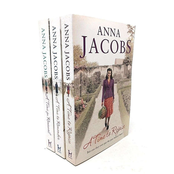 Anna Jacobs 3 Books Collection Set A Time To Rejoice, A Time To Remember