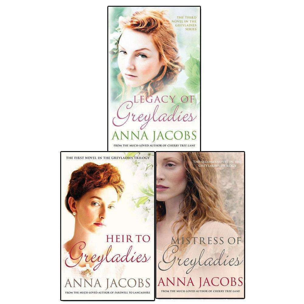 Anna Jacobs Greyladies Series 3 Books Set Collection Pack: Heir to Greyladies & More – Captivating Historical Fiction for Fans of Heartfelt Stories