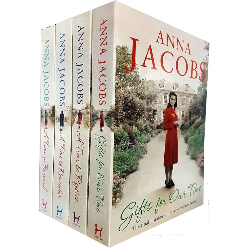 Anna Jacobs Rivenshaw Saga Series Collection 4 Books Set Pack Time to Remember