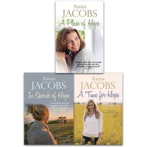 Anna Jacobs The Hope Stories 3 Book Collection Set – Heartwarming Fiction Series Paperback Novels with Emotional Journeys for Young Adult Readers