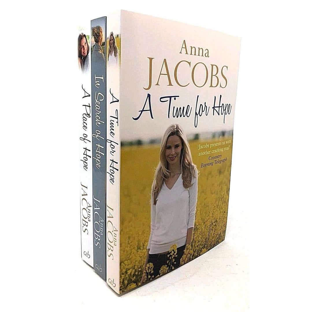Anna Jacobs The Hope Stories 3 Book Collection Set – Heartwarming Fiction Series Novels with Emotional Journeys for Young Adult Readers