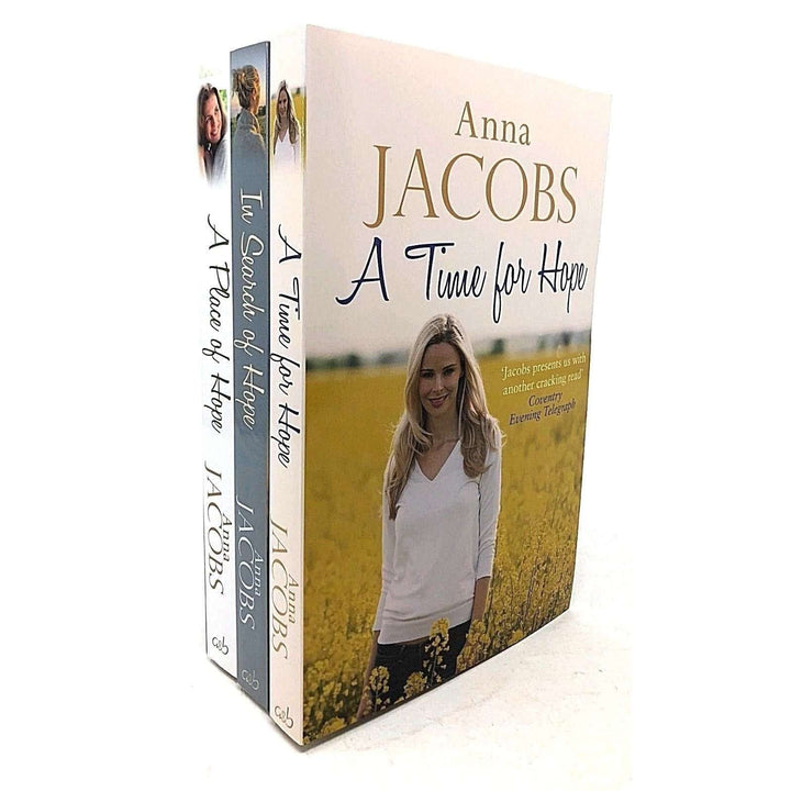 Anna Jacobs The Hope Stories 3 Book Collection Set – Heartwarming Fiction Series Novels with Emotional Journeys for Young Adult Readers
