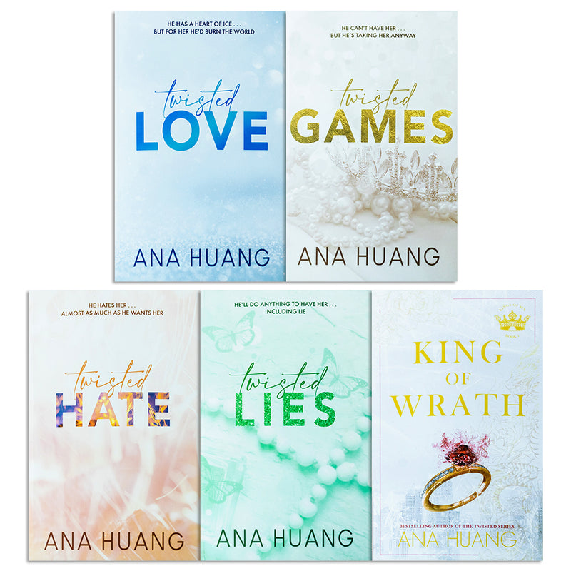 Ana Huang Collection 5 Books Set Inc Twisted Series & King of Wrath