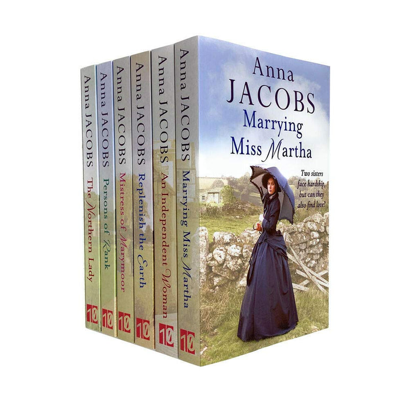 Anna Jacobs 6 Books Set Collection, Replenish The Earth...