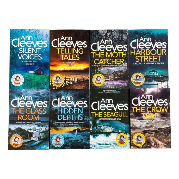Ann Cleeves Shetland Series Collection 7 Books Set Cold Earth, Thin Air (1-7)
