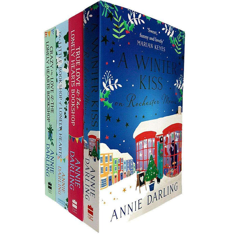 Annie Darling 4 Books Collection Set Pack The Little Bookshop of Lonely Hearts
