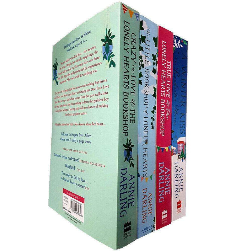 Annie Darling 4 Books Collection Set Pack The Little Bookshop of Lonely Hearts