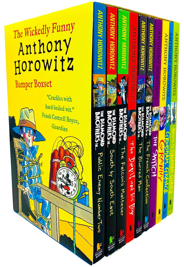 The Wickedly Funny Anthony Horowitz Bumper Boxset– 10 Paperback Book Collection of Hilarious & Adventurous Children's Fiction for Young Readers & Kids