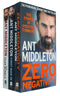 Ant Middleton Collection 3 Books Set (Zero Negativity, The Fear Bubble, First Man In Leading from the Front)