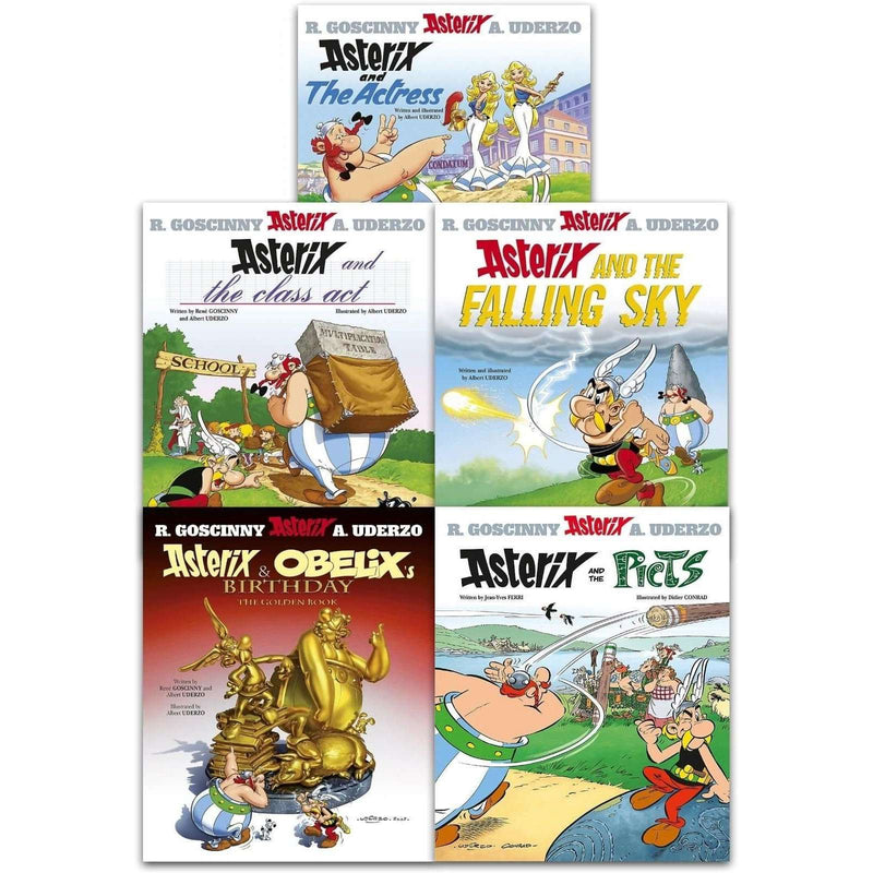 Asterix And The Picts Series 7 Collection 5 Books Set (31-35)