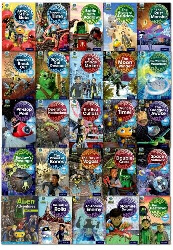 Project X Alien Adventures 25 Book Set – Series 2 | Children's Science Fiction, Adventure, Fun Learning, Oxford, Kids Reading, Paperback, Education