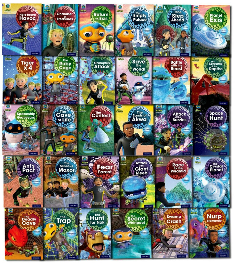 Oxford Reading Tree Project X Alien Adventures Collection 31 Books Set Pack - Series 1