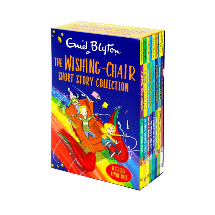 Enid Blyton The Wishing-Chair Short Stories Collection | 8 Books Box Set | Magical Adventure, Fantasy, Children's Fiction, Family Fun & Exploration