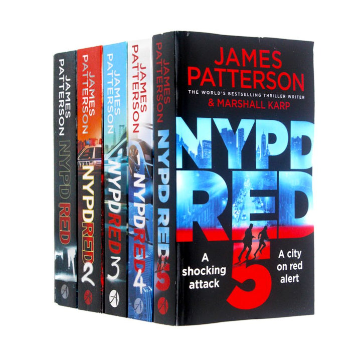 James Patterson NYPD Red Series 5 Book Set by Marshall Karp – Crime Mystery Thriller Fiction Collection Novels by Arrow Books