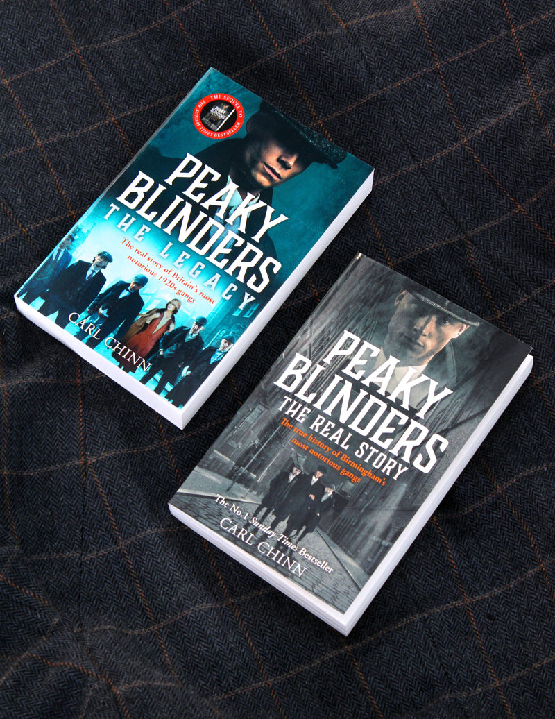 Peaky Blinders 2 Books Set Collection The Real Story of Birminghams Most Notorious Gangs & The Legacy  by Carl Chinn