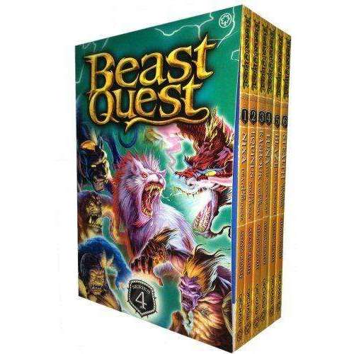 Beast Quest Series 1, 2, 3 and 4 Collection Adam Blade 24 Books Set