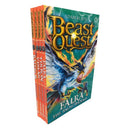 Beast Quest Series 14 Adam blade 4 Books Collection Set, Falra, Tikron, Vislak