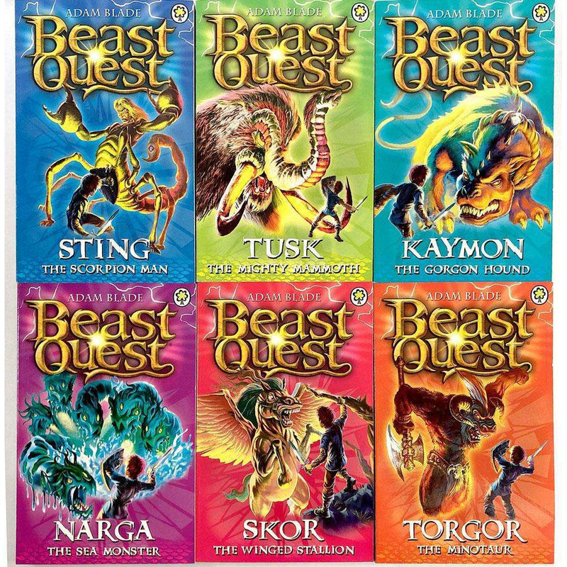 Beast Quest (Series 3) 6 Books Collection Adam Blade
