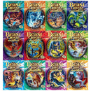 Beast Quest Series 4-5 By Adam Blade Collection 12 Books Set Luna Moon Wolf NEW