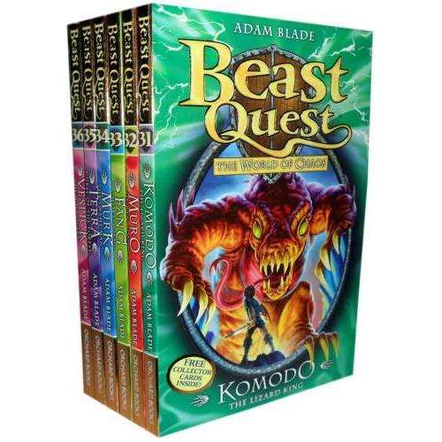Beast Quest (Series 6) 6 Books Set Collection Adam Blade