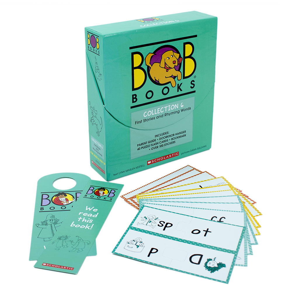 Bob Books Collection Set Box 6 - First Stories and Rhymes for Kids