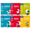 Bond 11+ English & Maths & Verbal 6 Books Set Ages 11-12+ Assessment and Tests