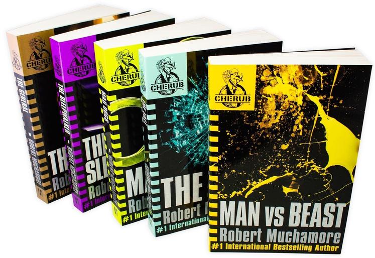 Cherub Series 2 Collection Robert Muchamore 5 Books Set Man vs Beast The General