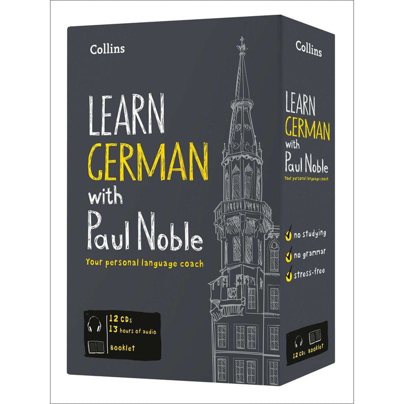 Collins Learn German with Paul Noble Audio Book CD Booklet Collection Box Set