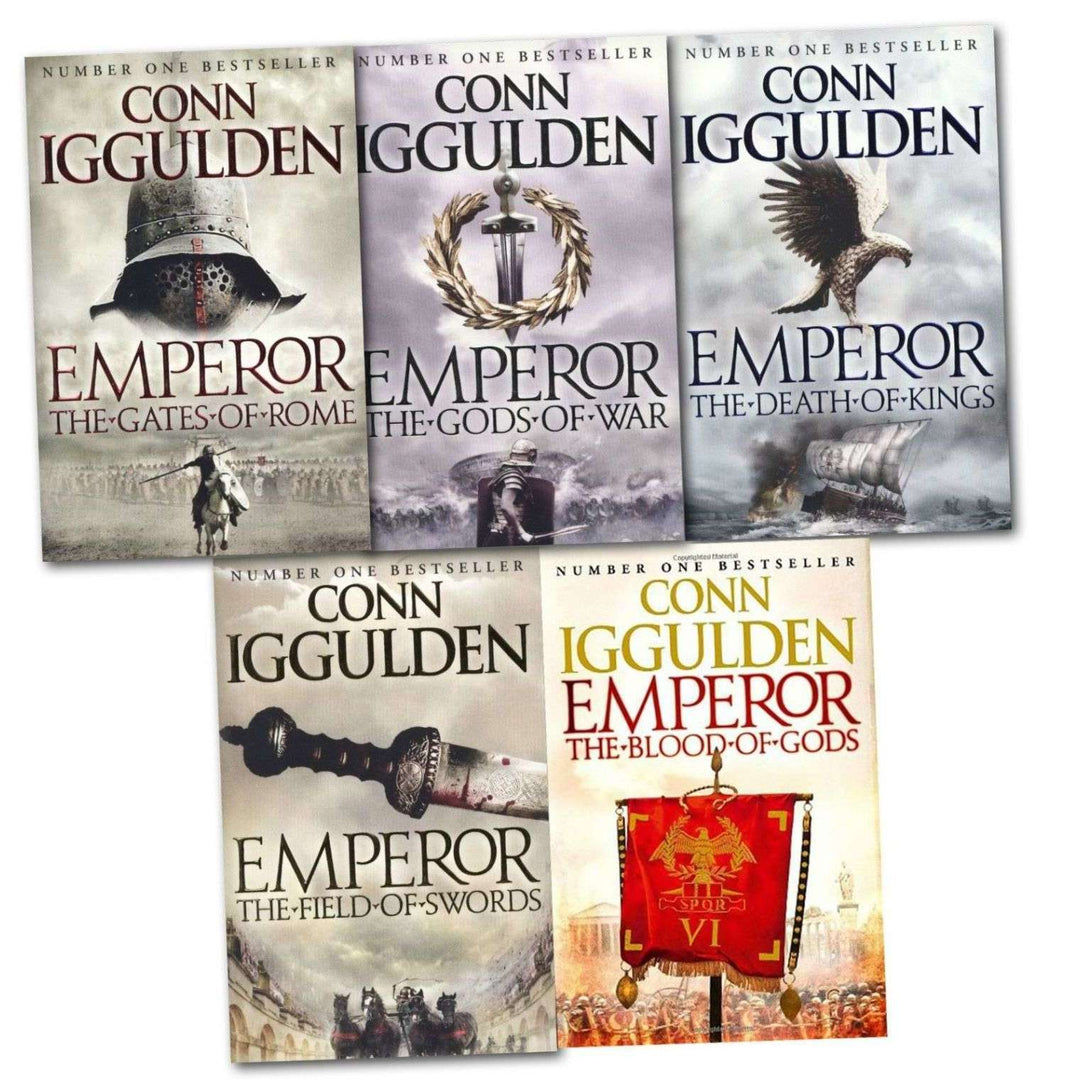 Conn Iggulden Emperor Series 5-Book Collection – Epic Historical Fiction Set of War, Empire, Power & Adventure |Gripping Novels on Leadership & Legacy