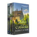 A Cotsworld Mystery Rebecca Tope 3 Books Set Inc A Cotsworld Mystery, Malice In the Cotswold, Secrets In the Cotswold