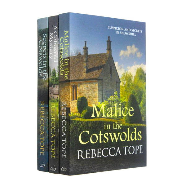 A Cotsworld Mystery Rebecca Tope 3 Books Set (A Cotsworld Mystery, Malice In the Cotswold, Secrets In the Cotswold)