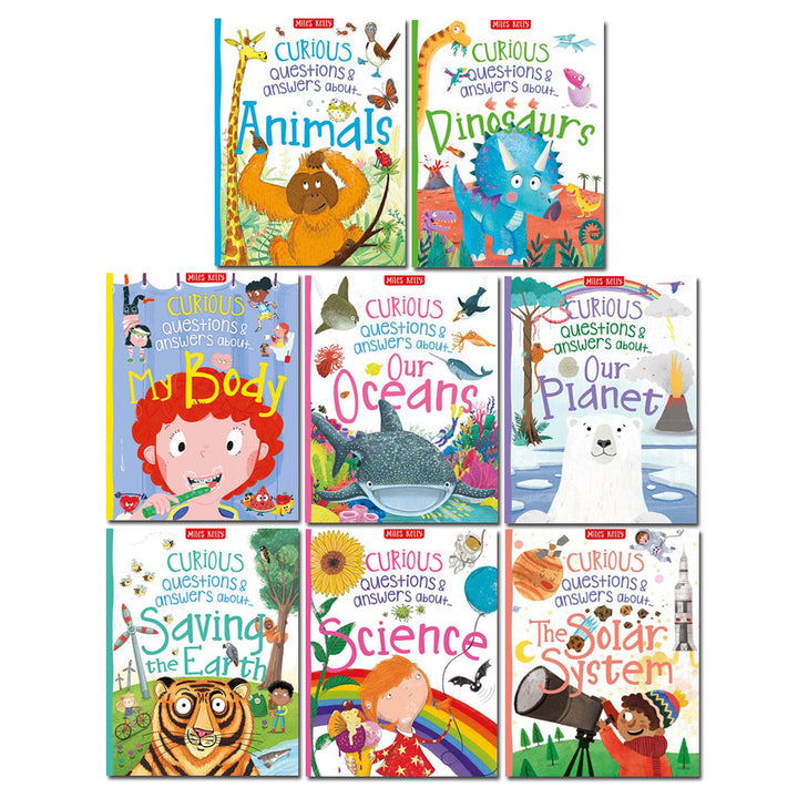 A Curious Collection of Questions and Answers 8 Books Collection Set Plus Poster