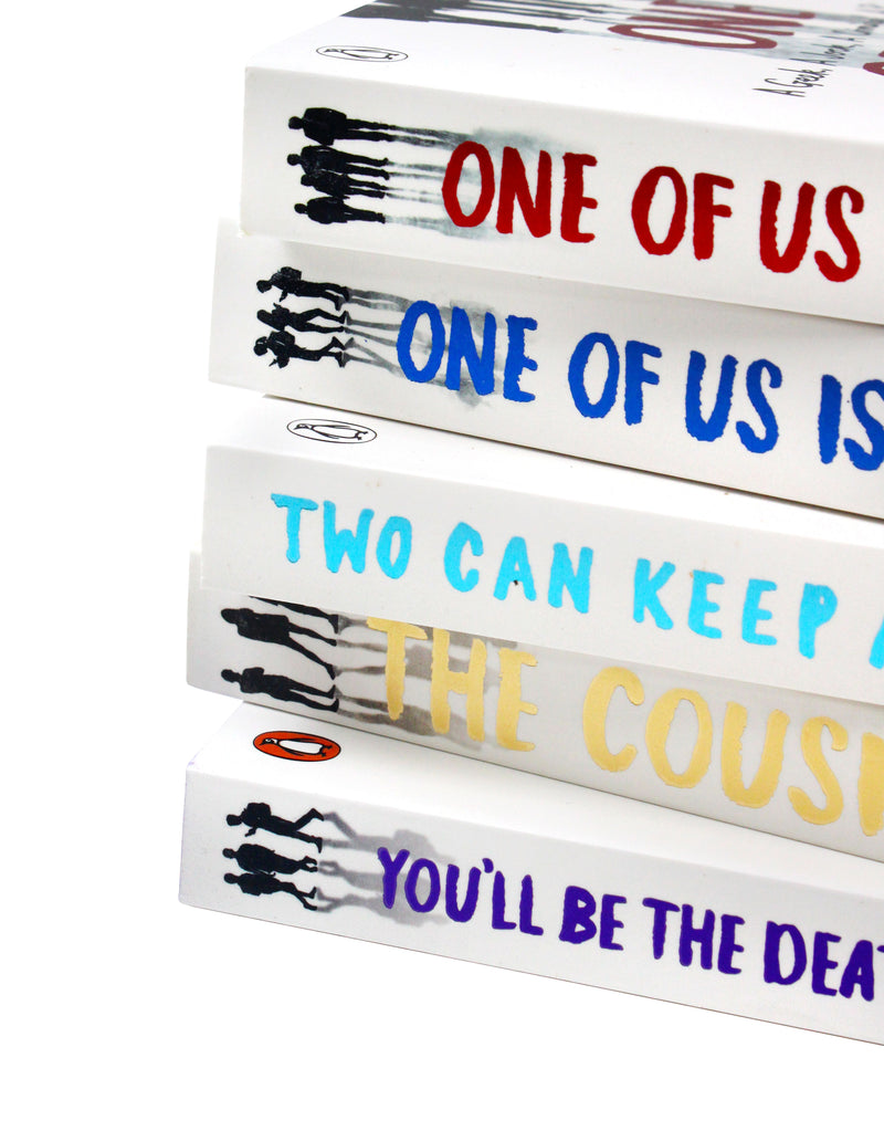 Photo of One Of Us Is Lying 5 Books Set by Karen McManus on a White Background