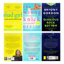 Bryony Gordon Collection 3 Books Set (Glorious Rock Bottom, The Wrong Knickers, Mad Girl)