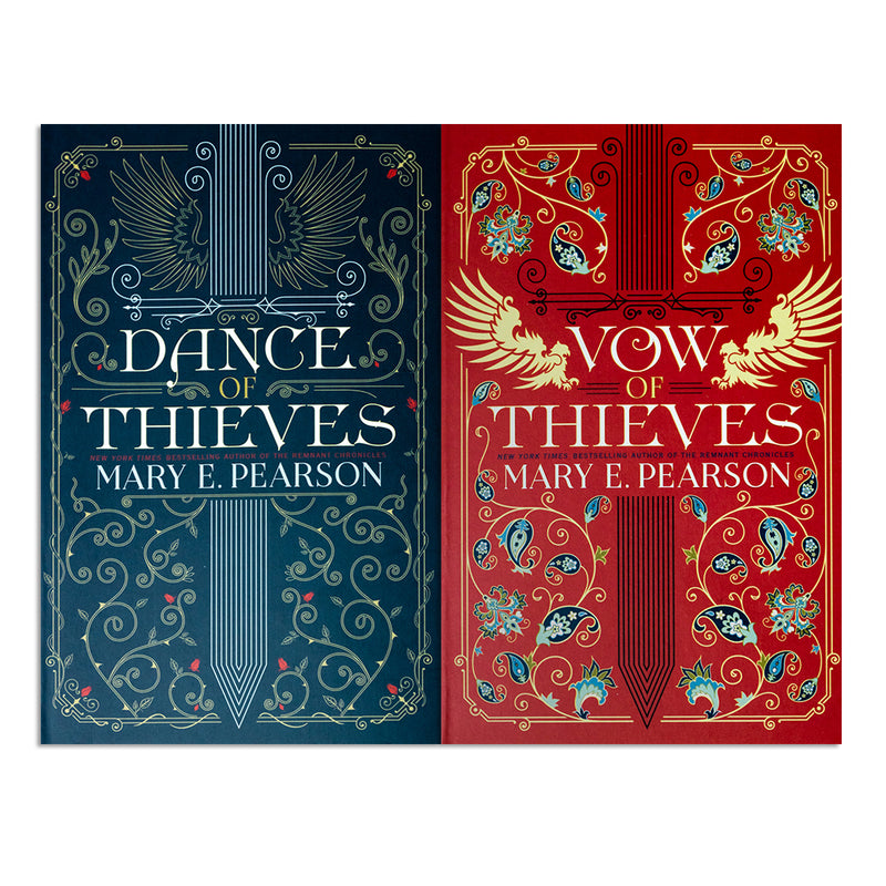 Dance of Thieves Series 2-Book Set by Mary E. Pearson |YA Fantasy, Adventure, Romance & Imaginative Storytelling – Includes Vow of Thieves (Paperback)