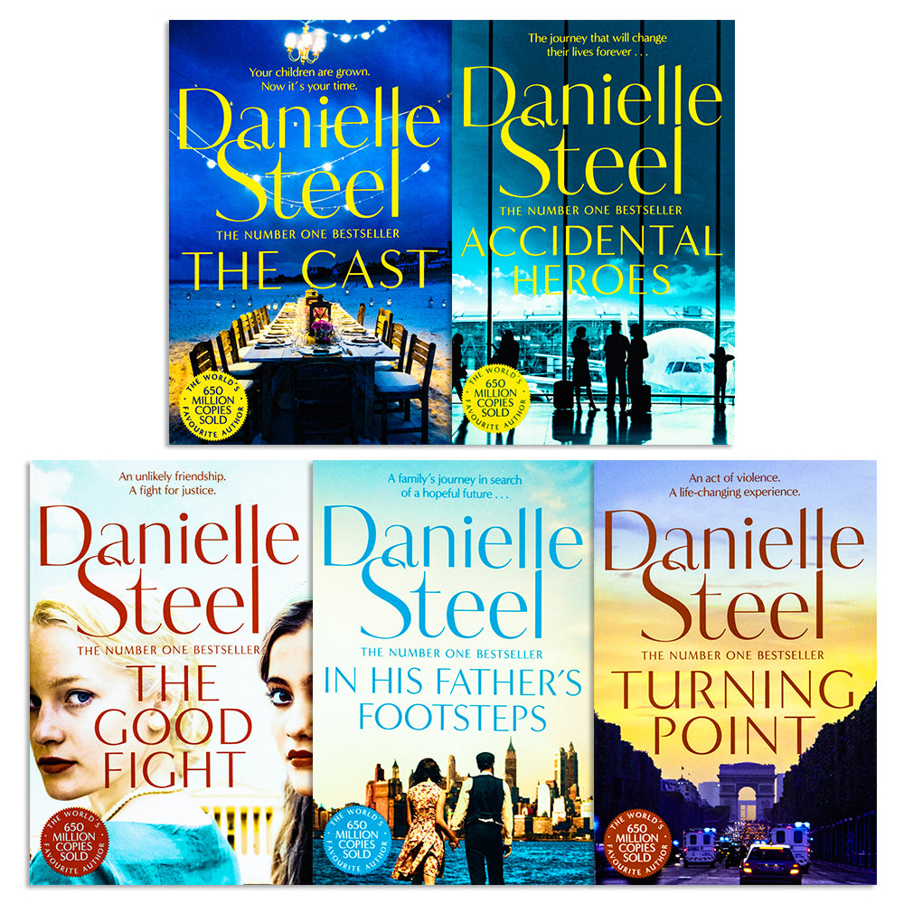 Danielle Steel Collection 5 Books Set (Series 3) (Turning Point, In Hi