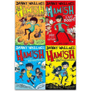 Danny Wallace Hamish 4-Book Collection Set | Hamish & the Gravityburp, Baby Boom & More | Funny Kids Fiction, Adventure, Family Fun & Entertainment