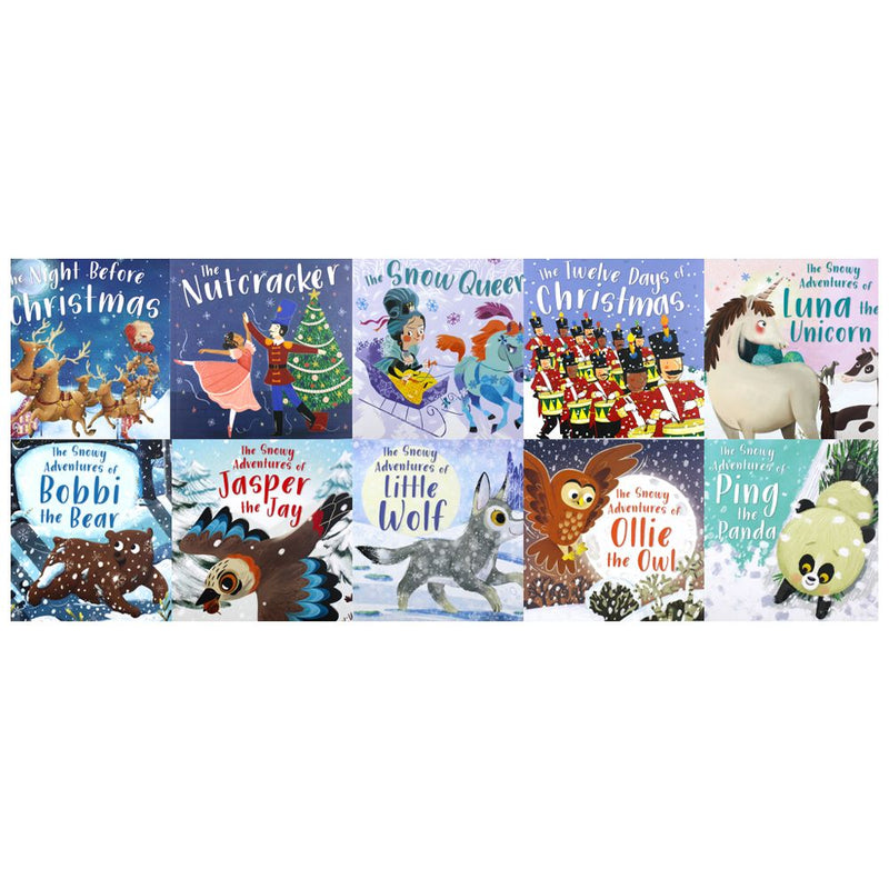 Children's Christmas Gift Box 50 Books Collection Set