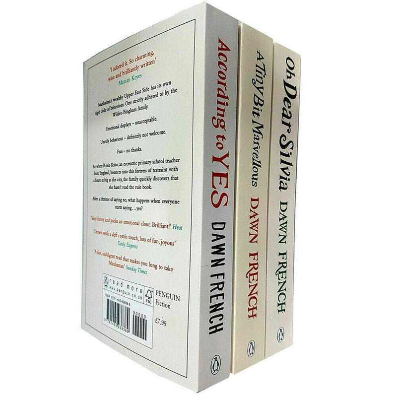 Dawn French Collection 3 Books Set – According to Yes, A Tiny Bit Marvellous & More | Fiction, Humor, Comedy, Novels, Paperback, Fun Reads