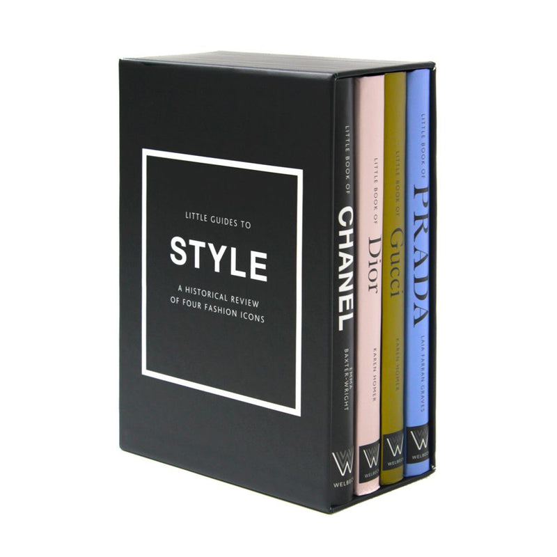 The Little Guides to Style 4 Books Collection Set (Gucci, Prada, Dior