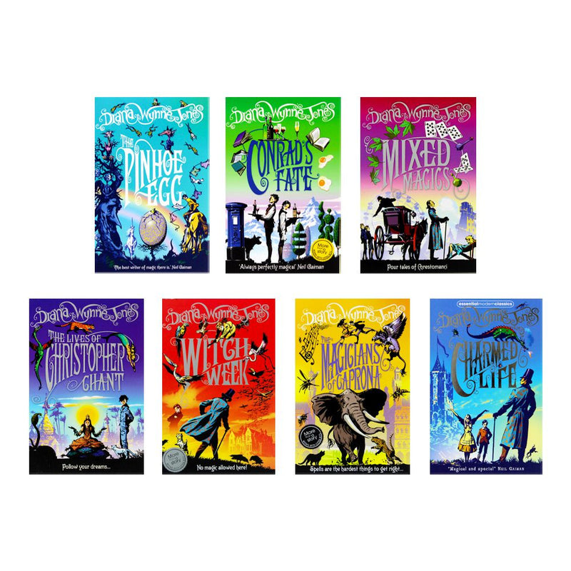 Chrestomanci Book Series Collection Diana Wynne Jones - 7 Books Set Gifted Witch