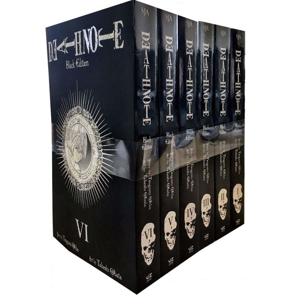 Death Note Black Edition Volume 1-6 Collection 6 Books Set Manga Tsugumi Ohba