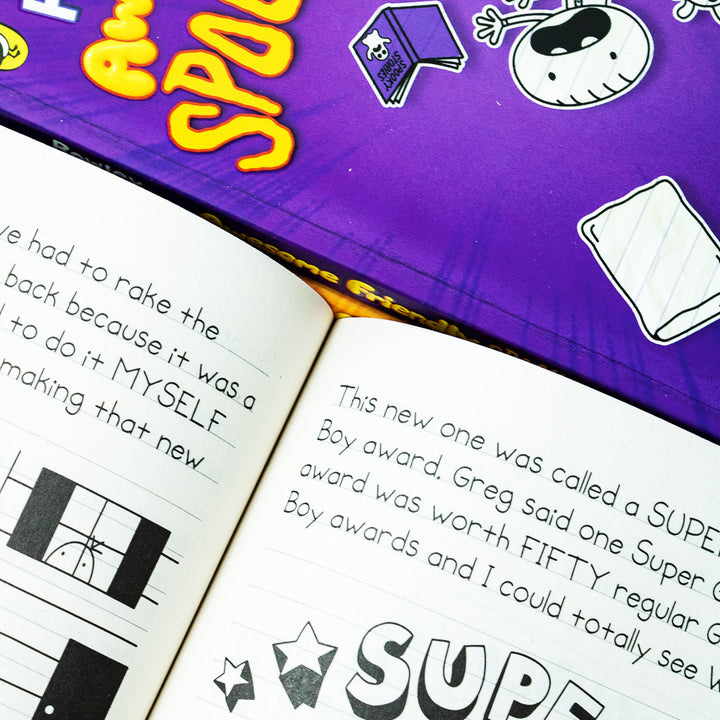 Diary of an Awesome Friendly Kid 3 Book Set by Jeff Kinney | Fun, Humorous Children's Books, Adventure, Wimpy Kid Story, Laugh-Out-Loud Kids’ Series